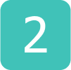 Number 2 on a green background