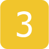 Number 3 on a yellow background