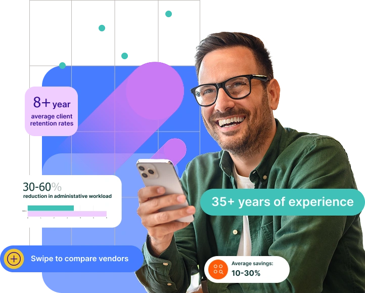 Smiling-man-holding-a-smartphone-with-overlaid-graphics-highlighting-business-stats Smiling man holding a smartphone with overlaid graphics highlighting business stats